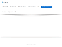 Tablet Screenshot of mywipet.com